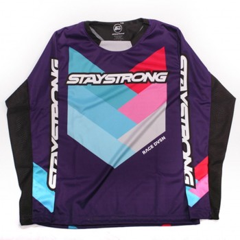 MAILLOT STAYSTRONG CHEVRON VIOLET