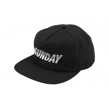 CASQUETTE SUNDAY SHREDD 5-PANEL UNSTRUCTURED NOIR