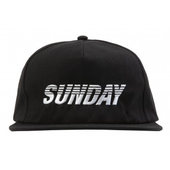 CASQUETTE SUNDAY SHREDD 5-PANEL UNSTRUCTURED NOIR