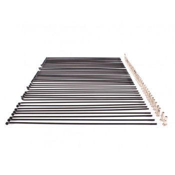 MACH1 SPOKES BLACK (x 100)
