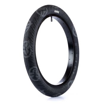 FEDERAL COMMAND LP TIRE BLACK WITH DARK GREY LOGO