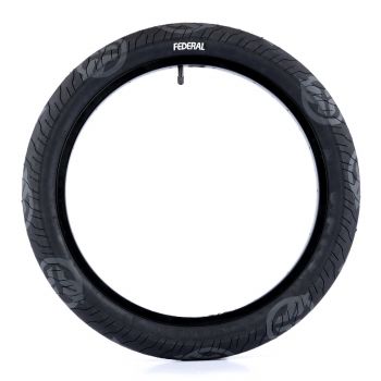 FEDERAL COMMAND LP TIRE BLACK WITH DARK GREY LOGO