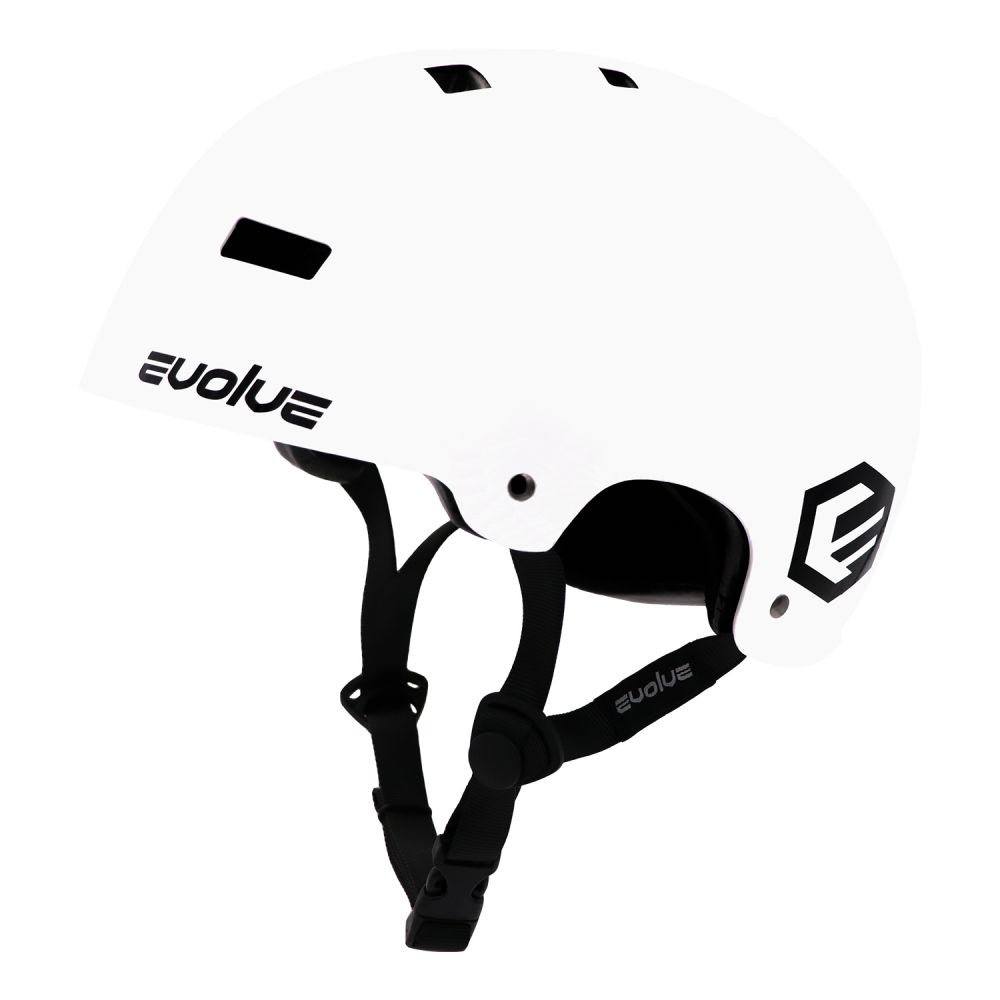 EVOLVE CURB HELMET - GLOSSY WHITE