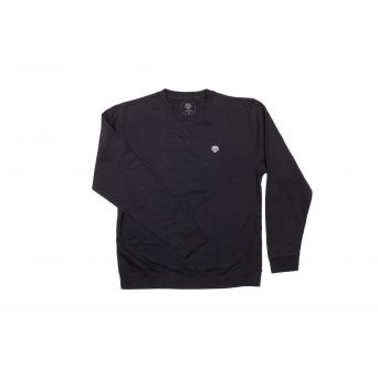 SWEAT STITCHED ODYSSEY MONOGRAM CREWNECK BLACK