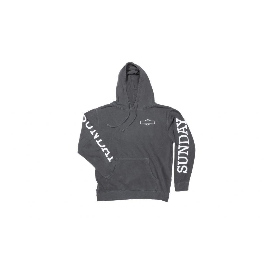 SUNDAY ROCKWELL HOODIE MINERAL BLACK