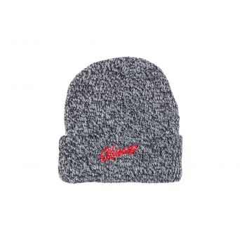 ODYSSEY STITCHED SLUGGER HEATHER BEANIE BLACK/RED