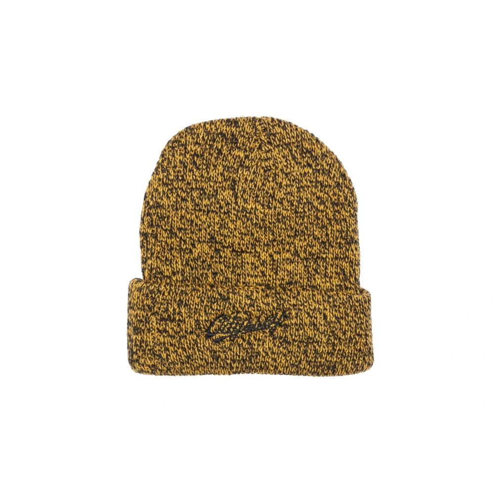 ODYSSEY STITCHED SLUGGER HEATHER BEANIE BLACK/YELLOW