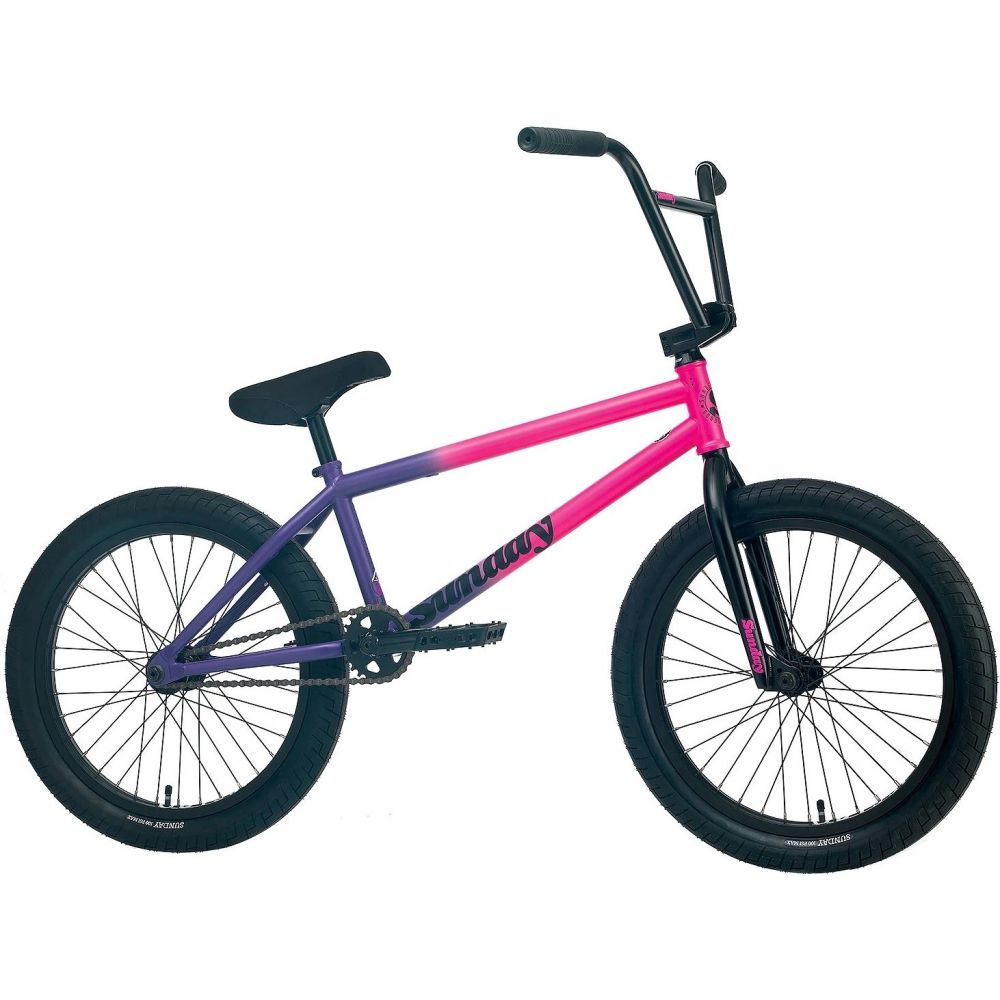 BMX SUNDAY STREET SWEEPER 20.75" MATTEPINK X GRAPE FADE (Seeley) LHD/RHD 2022 