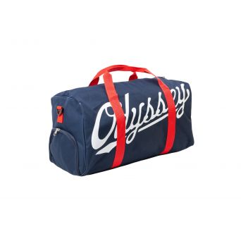 ODYSSEY SLUGGER DUFFLE NAVY w/RED STRAPS