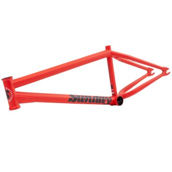 SUNDAY SOUNDWAVE V3 FRAME MATTE FIRE ENGINE RED