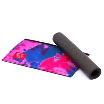 Mousse Odyssey Handlebar Pad Black / Tie Dye Zoom ouvert