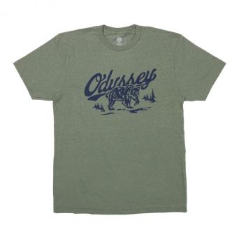 T-Shirt Odyssey Roam Olive / Navy Face