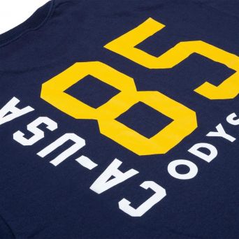 T-Shirt Odyssey Import Navy / Mustard Visuel Dos