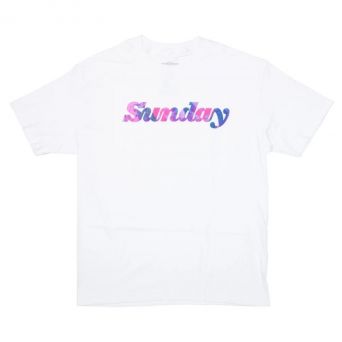 SUNDAY CLASSIC T-SHIRT WHITE / ROSS TIE DYE