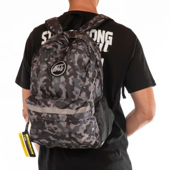 STAYSTRONG V3 ICON BACKPACK GREY CAMO