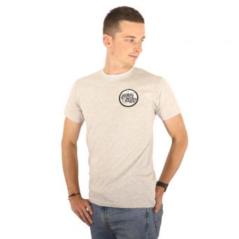 Pride Patch v2 Grey Heather T-Shirt