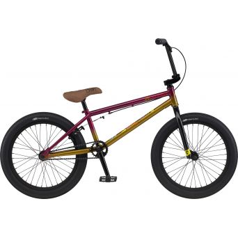 Gt Performer Mercado 20.5" Trans Rasberry/Trans Yellow Bmx Bike 2022