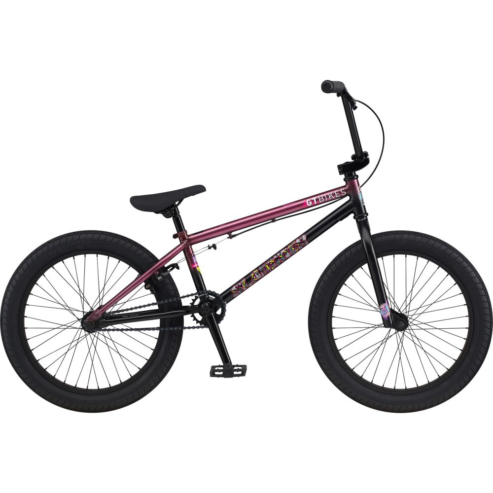 Bmx Gt Slammer Mercado 20" Trans Rasberry / Matte Black 2022