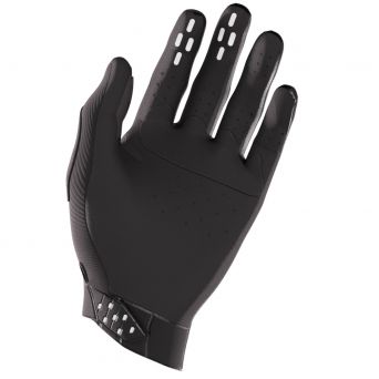 Shot Race Adult Black Gloves