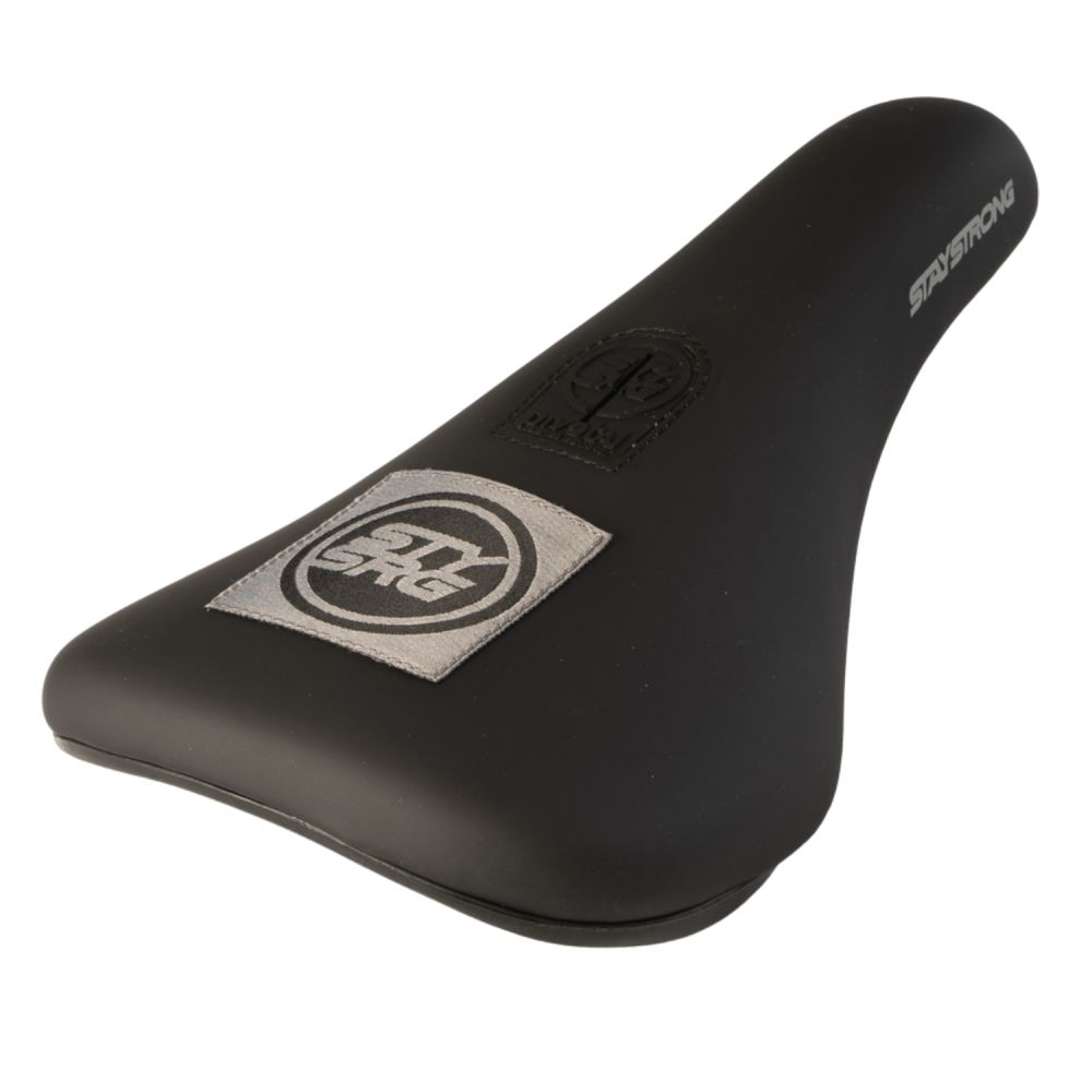 Stay Strong Icon Patch Plastic Pivotal Seat Black/Grey