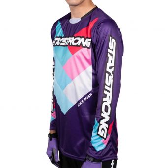 Maillot Staystrong Chevron Violet