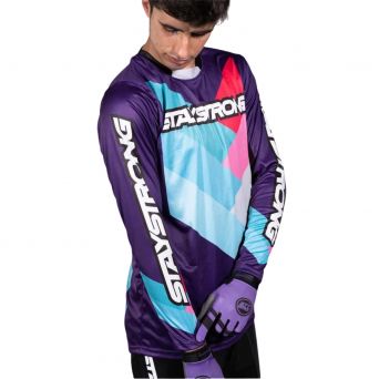 Staystrong Chevron Jersey Purple