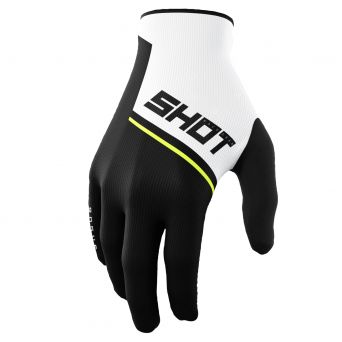 Shot Rogue Revolt 2.0 Adult Gloves Black/White