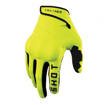 Shot Trainer CE 3.0 Gloves Neon Yellow