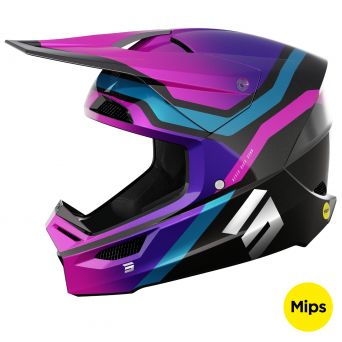 Shot Race Sky Helmet Purple Chrome