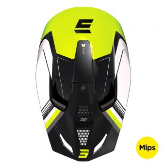 Casque Shot Race Tracer Neon Yellow
