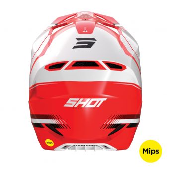 Shot Race Tracer Helmet Red Glossy
