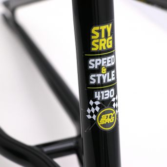 Cadre Stay Strong Speed and Style CrMo - Noir