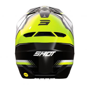 Casque Shot Furious Kid Tracer Neon Yellow Glossy