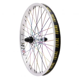 Roue Arriere Total Techfire Rainbow/Silver