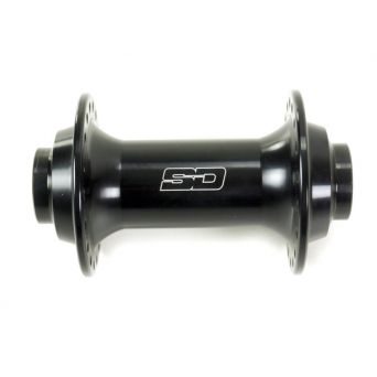 SD Components BASE Front Hub - 20mm - Black