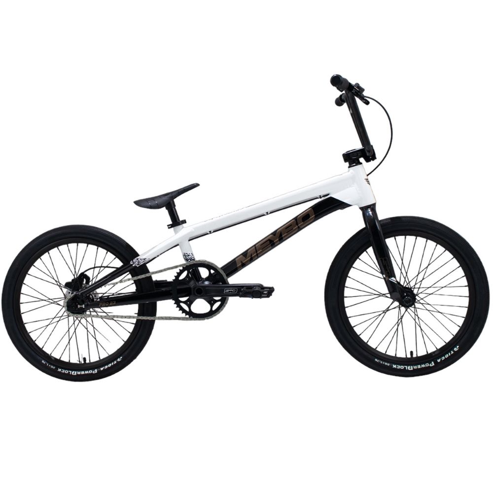 Meybo Bikes Superclass 2024 Bmx - Black White Gold - Pro 23