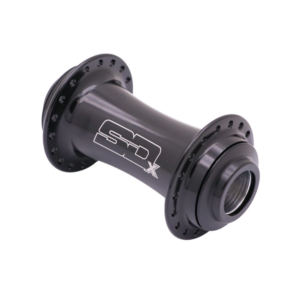 SD Components Sniper Front Hub - 20mm - Black