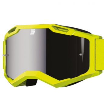 Shot Assault 2.0 Solid Goggles Iridium Neon Yellow Glossy