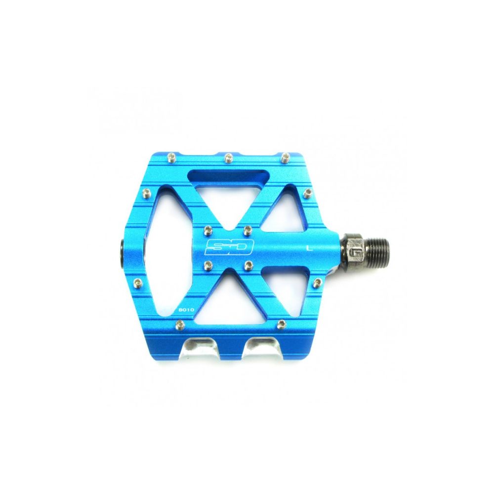 Pédales SD Components - Expert V2 Bleu