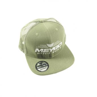 Casquette Meybo Trucker Snap Back V5 - Plate - Vert