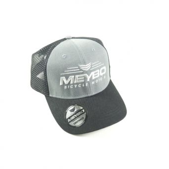 Casquette Meybo Trucker Snap Back V5 - Incurvée - Noir