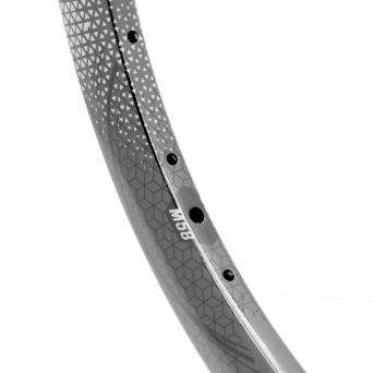 SD Components M58 V2 Carbon Aero Rim - Exp 28H - Shinny Black