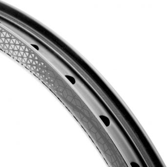 Jante Carbone SD Components M58 V2 Aero - 20" - 36H - Shinny Black