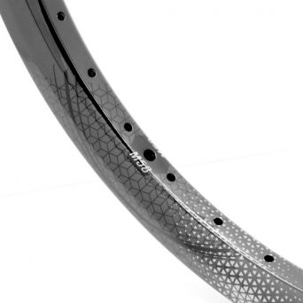Jante Carbone SD Components M58 V2 Aero - 20" - 36H - Shinny Black