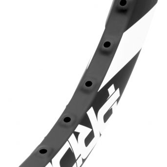 Jante Pride Carbon Wave Cfr 20'' 36h Ud Matt / Matt White renfort