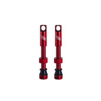Title Tubeless Valves - Red