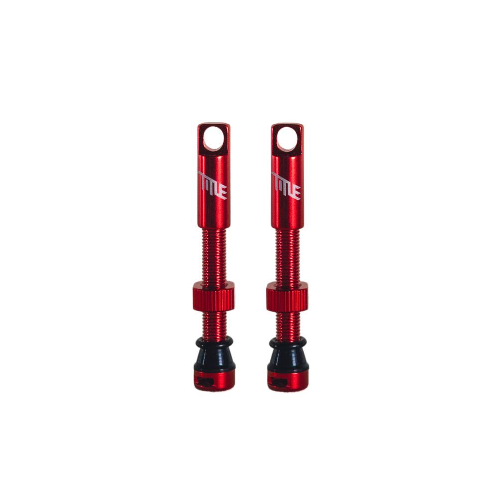 Valves Tubeless Title - Red