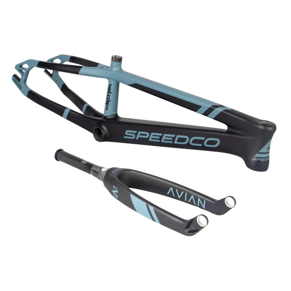 Speedco Velox Evo Frame/Fork Kit - Matte Blue
