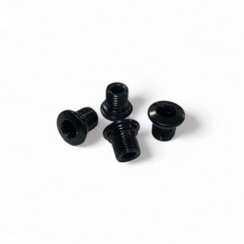 Bolt/Nuts Chainring SD Chromoly - 6,5mm - Black