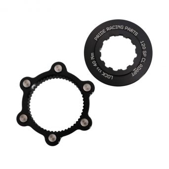 Adaptateur Pride Racing Centerlock SL 120mm - Black